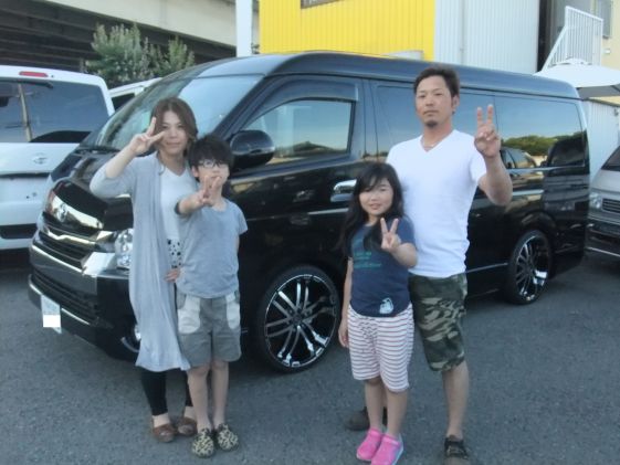 ハイエースをご購入いただいたI様