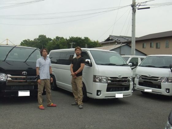 ハイエースをご購入いただいたR様