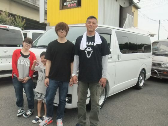 ハイエースをご購入いただいたO様