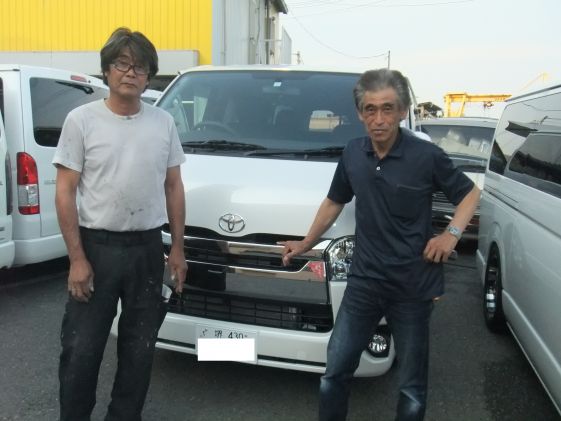 ハイエースをご購入いただいたS様