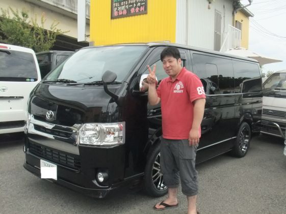 ハイエースをご購入いただいたI様