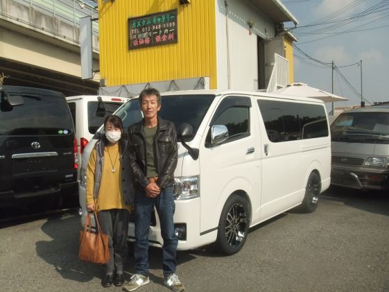 ハイエースをご購入いただいたY様