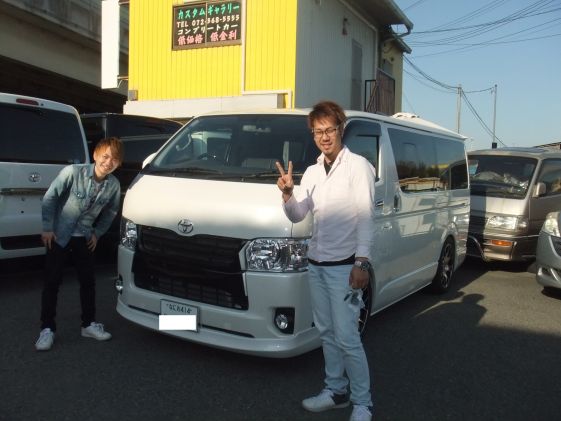ハイエースをご購入いただいたT様