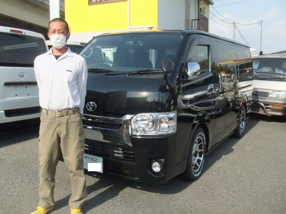 ハイエースをご購入いただいたY様