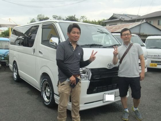 ハイエースをご購入いただいたH様
