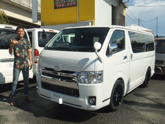 ハイエースをご購入いただいたT様
