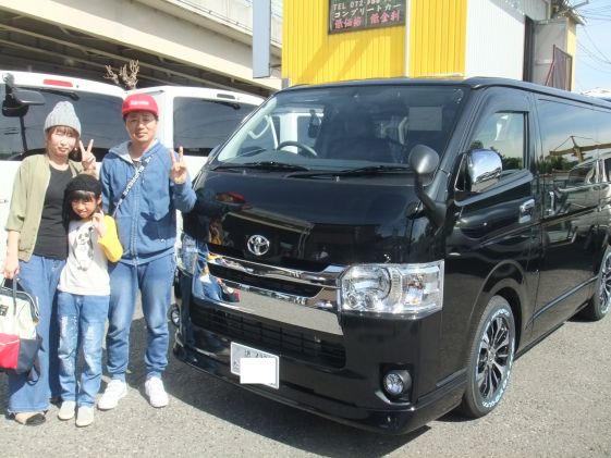 ハイエースをご購入いただいたY様