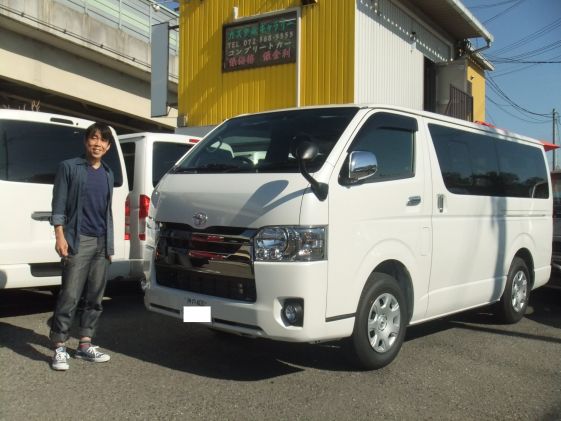ハイエースをご購入いただいたT様