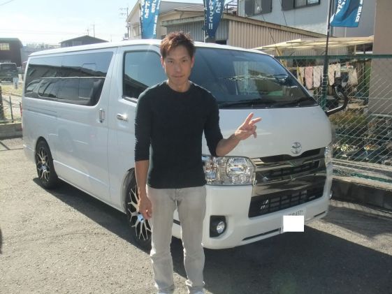 ハイエースをご購入いただいたK様
