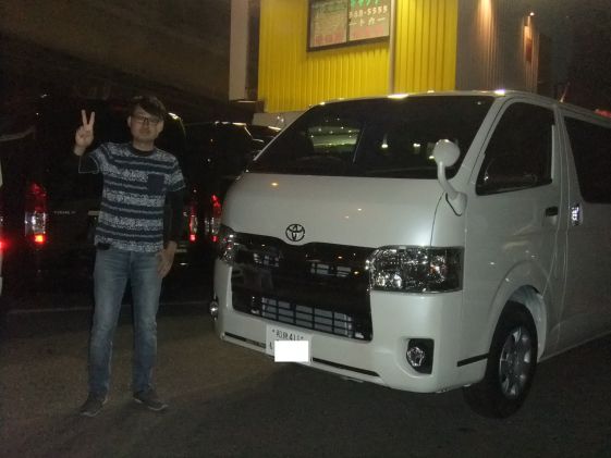 ハイエースをご購入いただいたM様