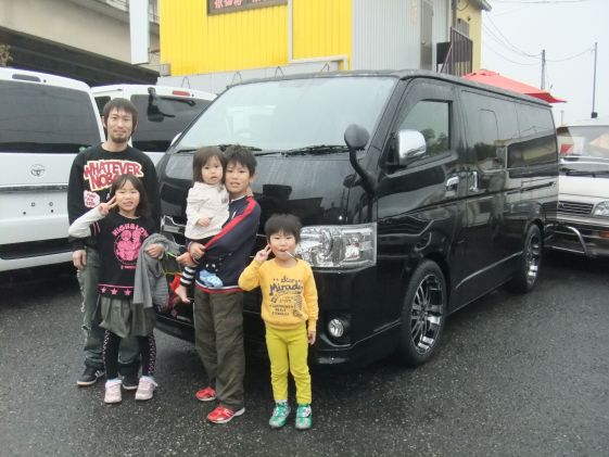 ハイエースをご購入いただいたT様