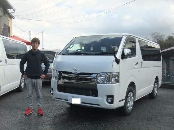 ハイエースをご購入いただいたU様